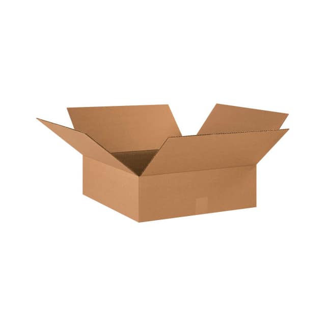 BS181806 18X18X6" FLAT CARDBOARD CORRUGAT
