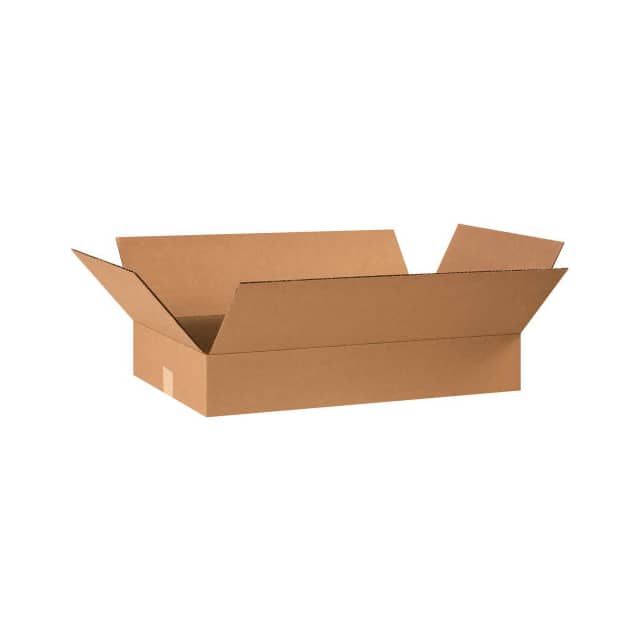 BS241404 24X14X4" FLAT CARDBOARD CORRUGAT