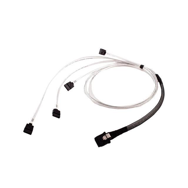 AMPH-874S-STEP-975-LP-A AMPH MINISAS LP TO 4XSATA 975MM