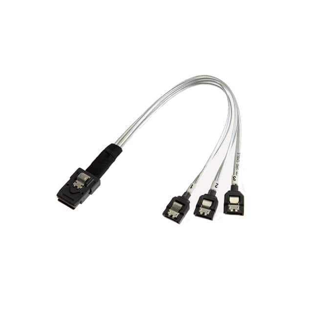 AMPH-873S-025 AMPH MINISAS TO 3X SATA 0.25M