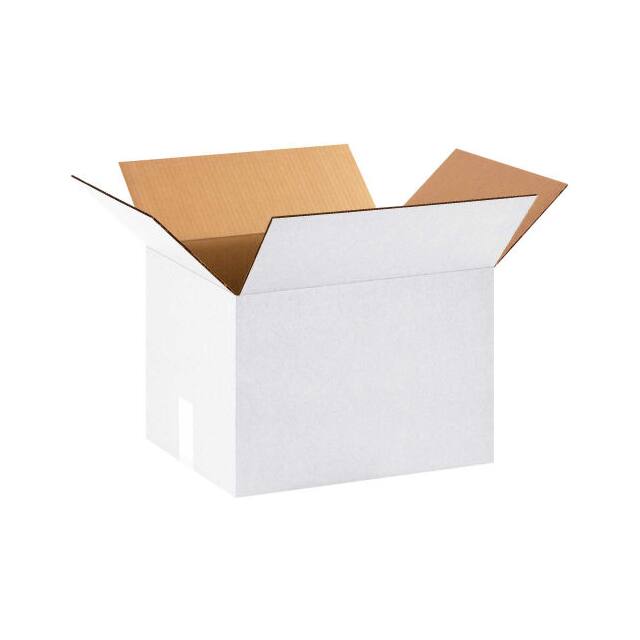 161212W 16X12X12" CORRUGATED BOXES, 65 L