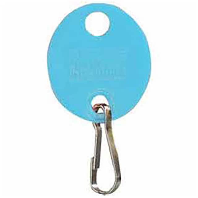 B383312 MMF SNAP-HOOK OVAL KEY TAGS, PLA