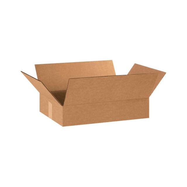 18123 18X12X3" FLAT CORRUGATED BOXES,