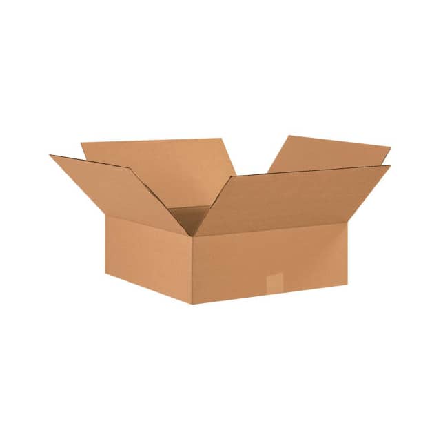 BS171706 17X17X6" FLAT CARDBOARD CORRUGAT