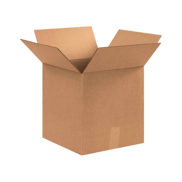 121213R 12X12X13" CORRUGATED BOXES, 65 L