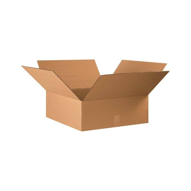 BS222208 22X22X8" FLAT CARDBOARD CORRUGAT