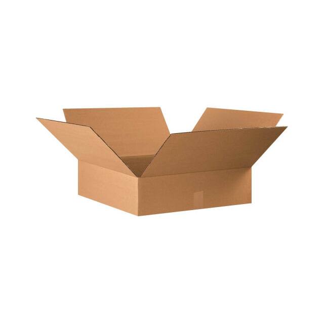BS222206 22X22X6" FLAT CARDBOARD CORRUGAT