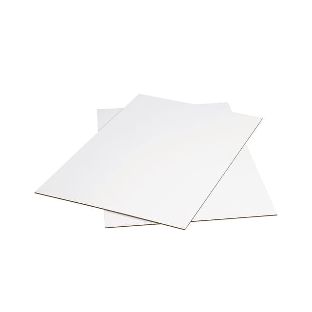 SP2436W 24"X36" WHITE CORRUGATED SHEETS