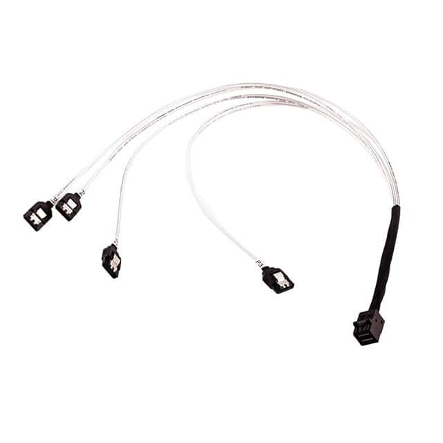 AMPH-434S-100 AMPH HD MINISAS TO 4XSATA 1M