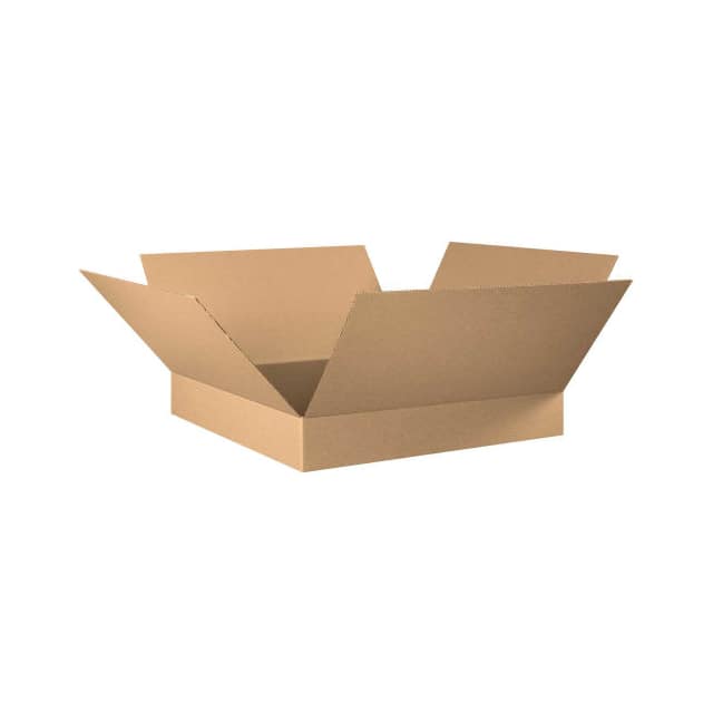 BS303006 30X30X6" FLAT CORRUGATED BOXES,