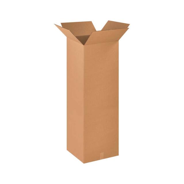 161648 16X16X48" CORRUGATED BOXES, 65 L