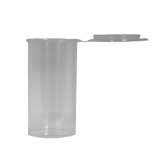 H-12-10 HINGED TOP VIALS, 50 ML (1.6 OZ.