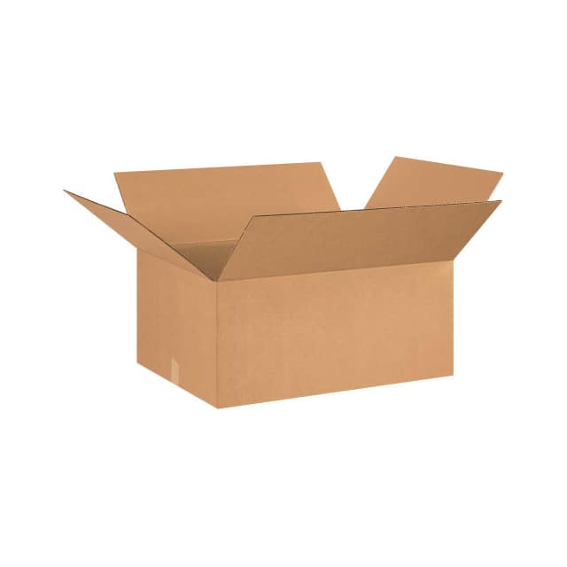 262212 26X22X12" CORRUGATED BOXES, 65 L