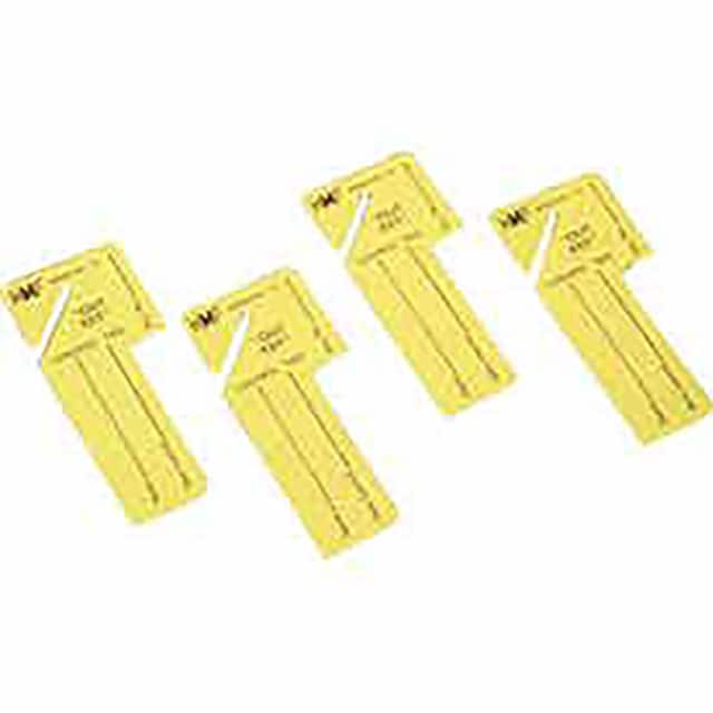 B383308 MMF KEY TAGS OUT-KEY CONTROL, YE