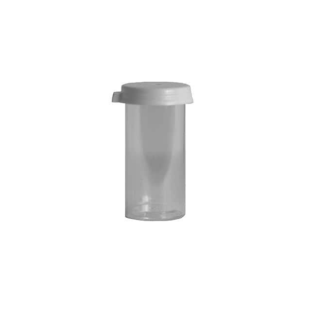 2.5C-100 2.5 DRAM, .28 OZ. PLASTIC VIALS