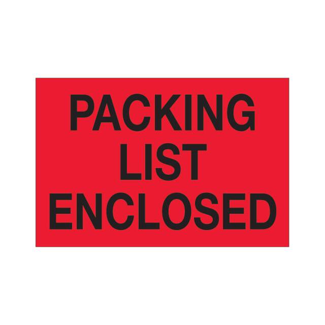 DL1202 2"X3" PKING LIST ENCLOSED LABELS