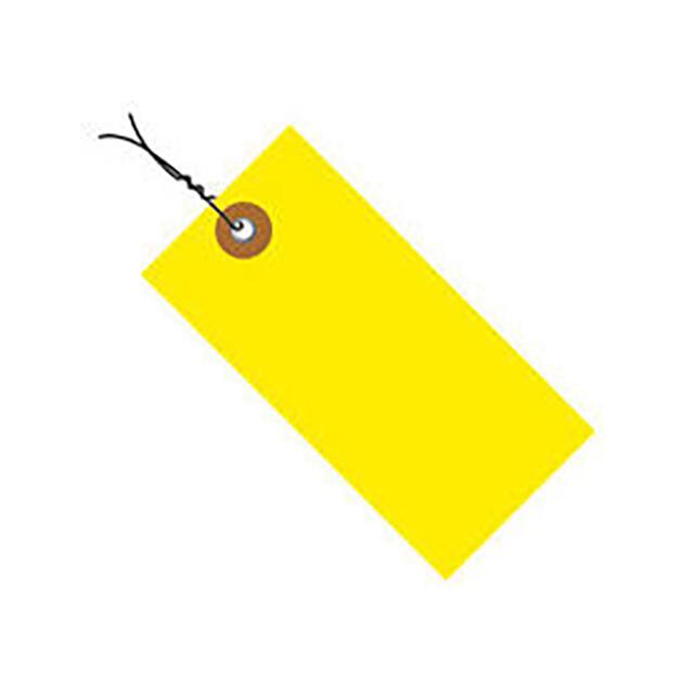 G14053B #5 WIRED TYVEK TAG 4-3/4X2-3/8",