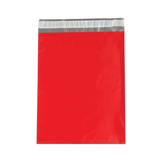 CPM1215R 2.5 MIL COLORED POLY MAILERS, 12