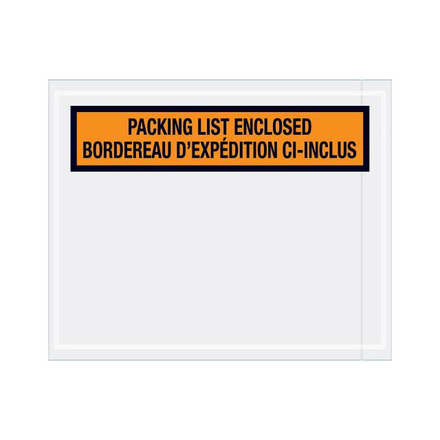 PL501 PANEL FACE BILINGUAL ENVELOPES,