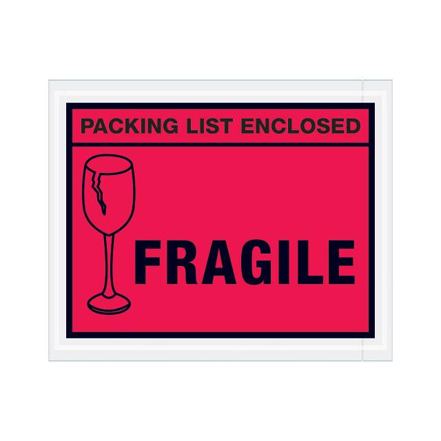 PL493 FULL FACE ENVELOPES, "PACKING LI