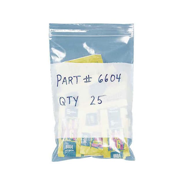 B16 POLY BAGS W/WRITE-ON LABEL, RESE