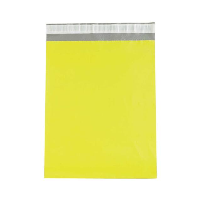 CPM1215Y 2.5 MIL COLORED POLY MAILERS, 12