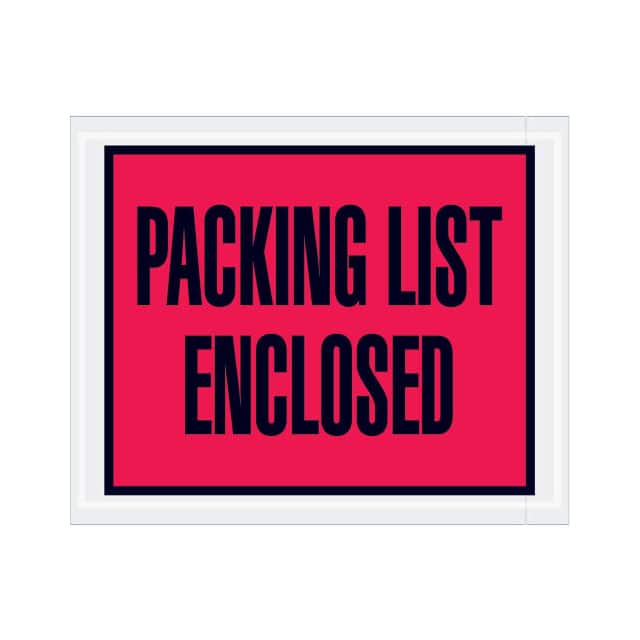 PL402 4-1/2"X5-1/2" PKING LIST ENCLOSE