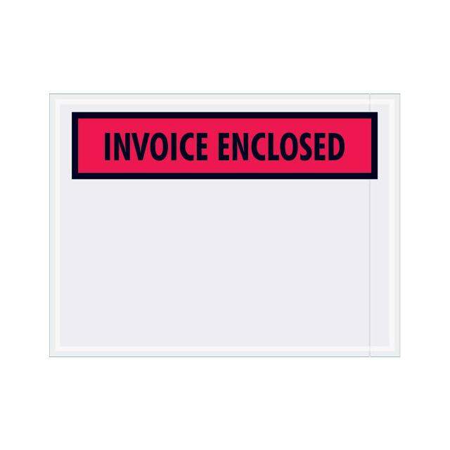 PL463 4-1/2X6" INVOICE ENCLOSED, PANEL