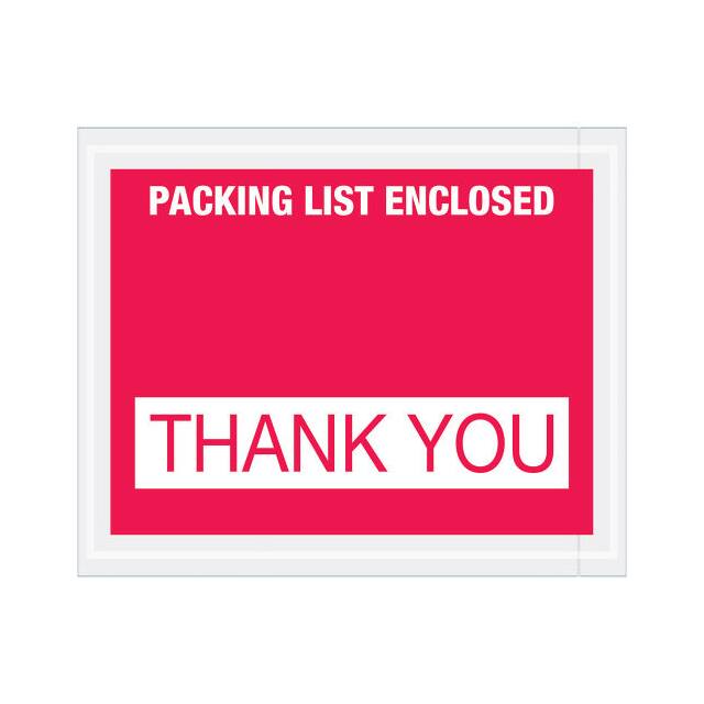 PL480 FULL FACE ENVELOPES, "PACKING LI