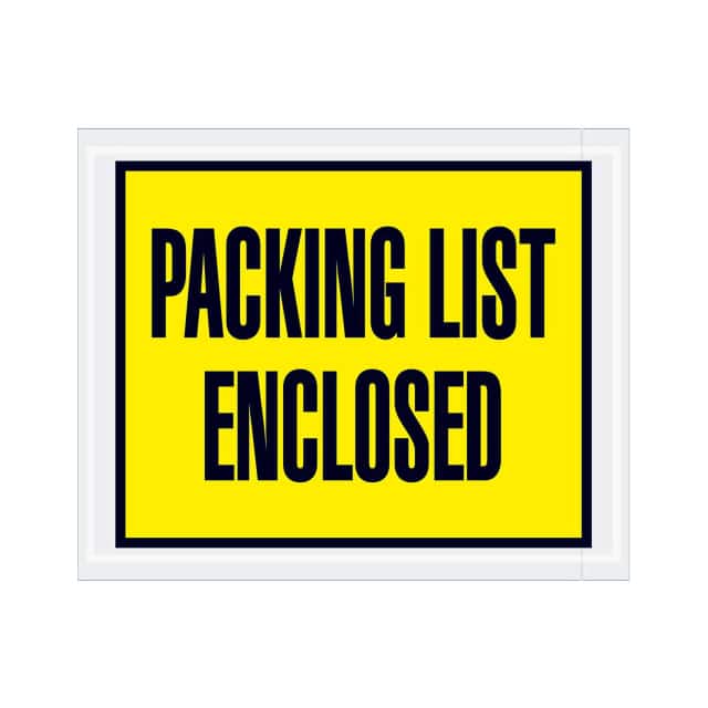 PL401 4-1/2"X5-1/2" PKING LIST ENCLOSE