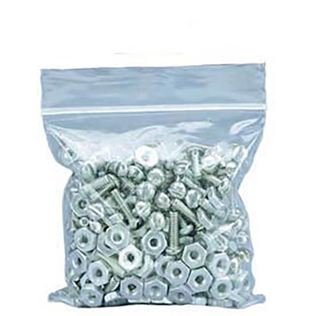 PB3620 2 MIL RECLOSABLE POLY BAGS, 6"WX