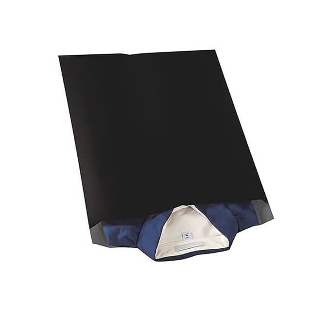 CPM1419BK 2.5 MIL COLORED POLY MAILERS, 14