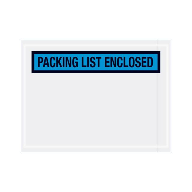 PL488 PANEL FACE ENVELOPES, "PACKING L