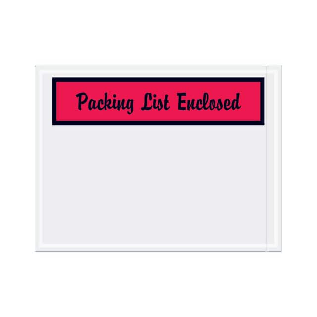 PL444 4-1/2"X6" SCRIPT PKING LIST ENCL
