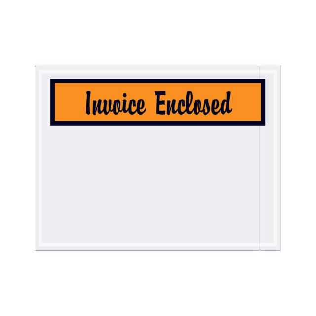 PL3 4-1/2"X6" INVOICE ENCLOSED, PANE