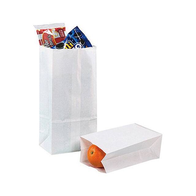 B41004 GROCERY BAGS, 6-1/8X4X12-3/8", C