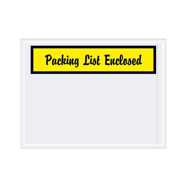 PL443 4-1/2"X6" SCRIPT PKING LIST ENCL