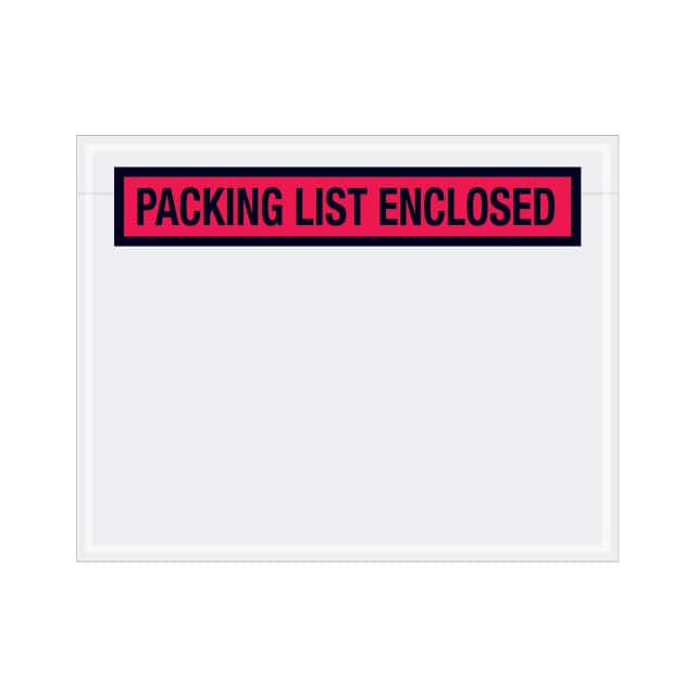 PL457 7"X5-1/2" PKING LIST ENCLOSED, P