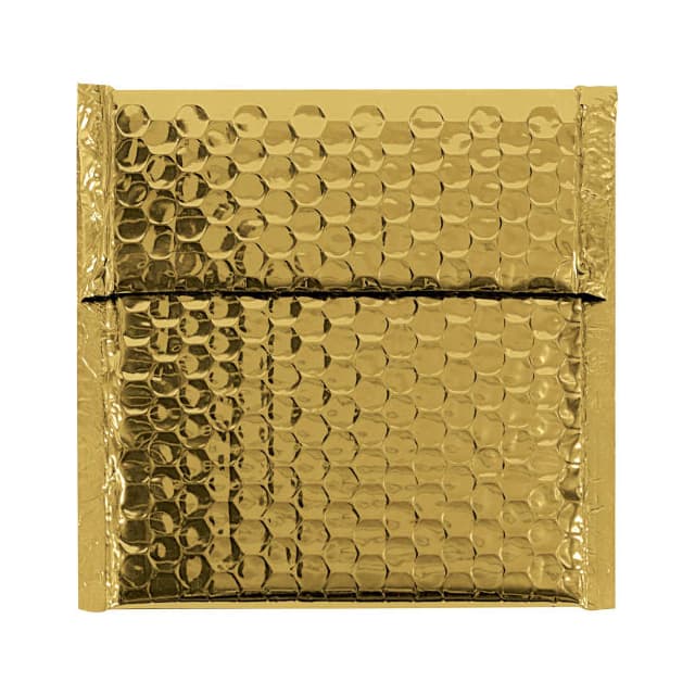 GBM0706GD 7"X6-3/4" GLAMOUR BUBBLE MAILER,