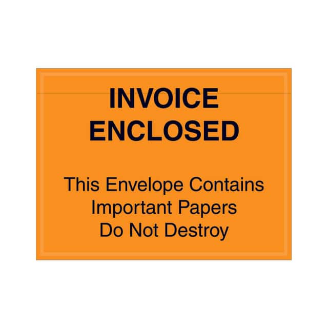 PL416 4-1/2"X6" INVOICE ENCLOSED, FULL