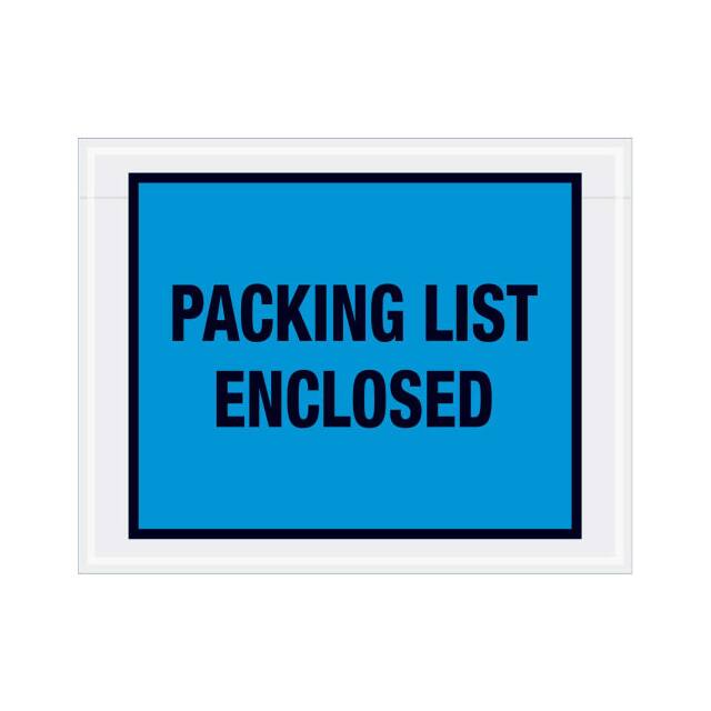 PL407 7X5-1/2" PKING LIST ENCLOSED FUL