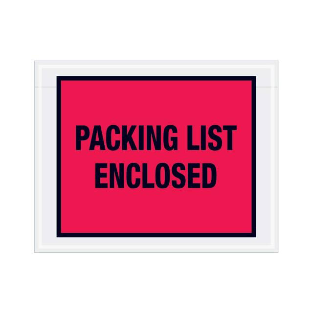 PL406 7"X5-1/2" PKING LIST ENCLOSED, F