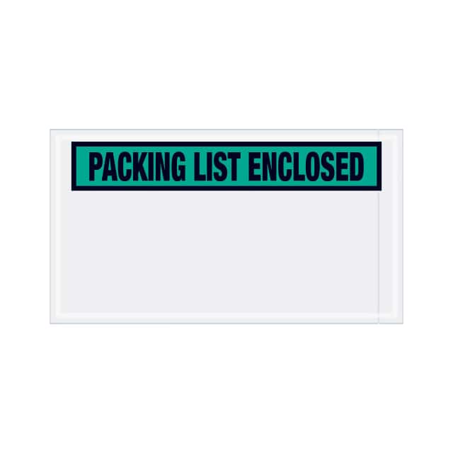 PL432 PANEL FACE ENVELOPES, "PACKING L