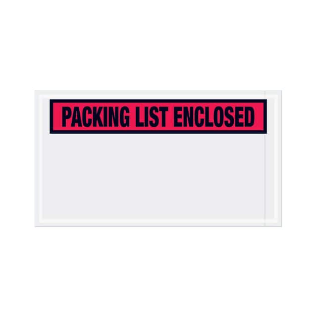 PL446 5-1/2"X10" PKING LIST ENCLOSED,