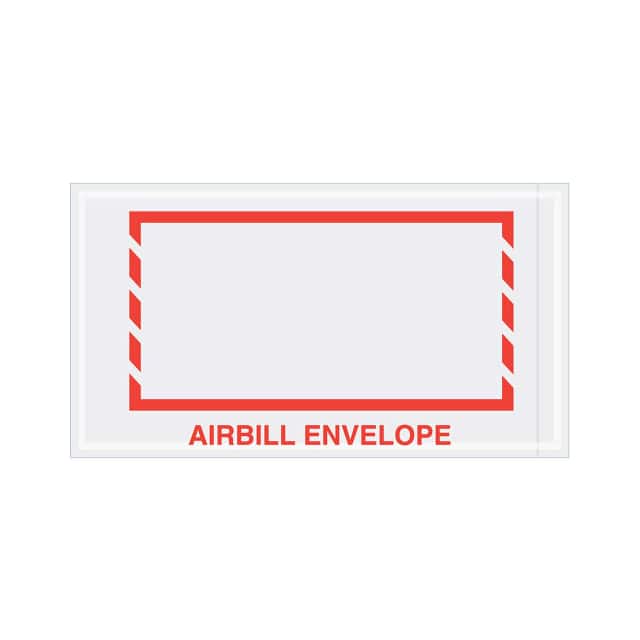PL484 5-1/2X10" AIRBILL ENVELOPE, RED
