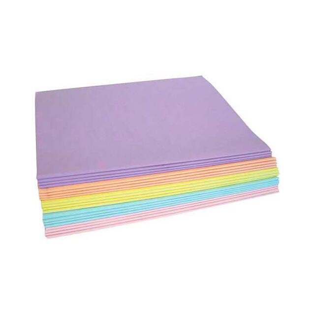 TPASPACK TISSUE PAPER, PASTEL COLORS, 480