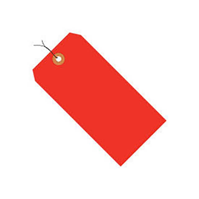 G12063C #6 WIRED TAG PACK 5-1/4X2-5/8"