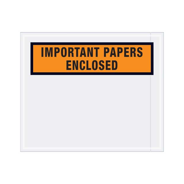 PL449 PANEL FACE ENVELOPES, "IMPORTANT