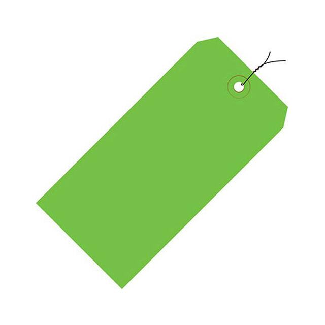 G11063D PRE-WIRED COLORED SHIPPING TAGS,
