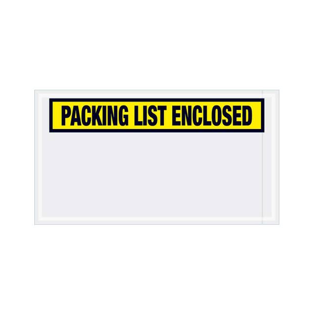 PL445 5-1/2"X10" PKING LIST ENCLOSED,